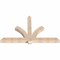 Ekena Millwork Redmond Smooth Timber Gable Bracket, Douglas Fir, 84"W x 53"H x 5 1/2"D x 5 1/2"F, 15/12 Pitch GBW084X53X0606RED00SDF - alternate 2